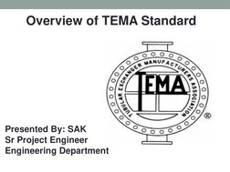 TEMA Standards Overview and Nomenclature | PDF | Heat Exchanger | Pipe ...