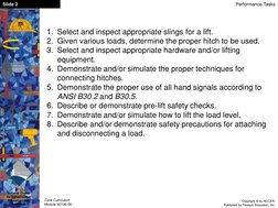 Copyright © by NCCER, 
Published by Pearson Education, Inc. 
Core Curriculum 
Module 00106-09 
National Center  
for Construc