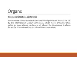 ILO Overview: Structure and Objectives | PDF | International Labour ...