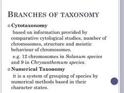 Understanding Chemotaxonomy Basics | PDF | Macromolecules | Taxonomy ...