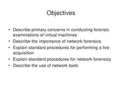Forensics in Virtual Machines and Networks | PDF | Computer Forensics ...