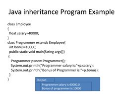 Java Inheritance: Types & Examples | PDF | Inheritance (Object Oriented ...