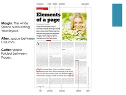 Magazine Page Layout Design Guide | PDF | Page Layout | Typefaces