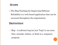 Bug Tracking System Project Overview | PDF | Software Bug | Databases