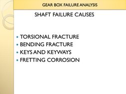 Gearbox Failure Mechanisms Explained | PDF | Wear | Bearing (Mechanical)
