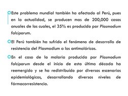 Este problema mundial también ha afectado al Perú, pues
en la actualidad, se producen mas de 200,000 casos
anuales de los cu