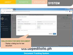 DepEd Document Tracking System Overview | PDF | Databases | Password