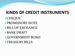 Overview of Credit Instruments | PDF | Negotiable Instrument ...
