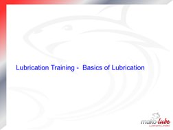 Lubrication Training Basics Guide | PDF | Lubricant | Bearing (Mechanical)