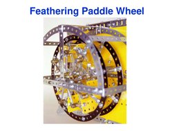 Feathering Paddle Wheel
