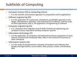 Introduction to Computing Overview | PDF | Information Technology ...