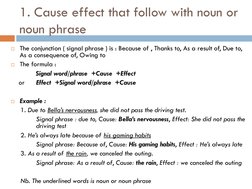 Understanding Cause and Effect | PDF | Phrase | Causality