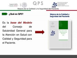 Mejora de Calidad y Seguridad del Paciente | PDF | Seguridad del ...