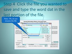 Saving and Validating BIR Alphalist DAT Files | PDF