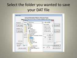 Slp Format Dat File Bir Saving and Validating BIR Alphalist DAT Files | PDF