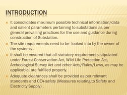 CEA Standards for Substation Construction | PDF | Electrical Substation ...