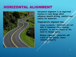 Horizontal Alignment in Road Design | PDF | Transportation Engineering ...