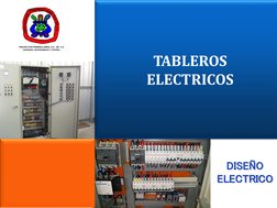 TABLEROS 
ELECTRICOS
DISEÑO 
ELECTRICO
