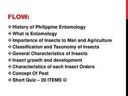 History of Entomology in the Philippines | PDF | Entomology | Insecticide