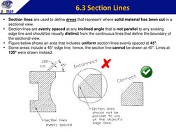 Sectional View Drawing Techniques | PDF | Line (Geometry) | Drawing
