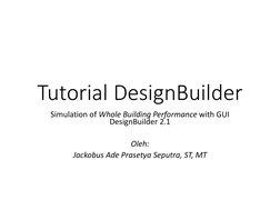 DesignBuilder Energy Simulation Tutorial | PDF | Leadership In Energy ...