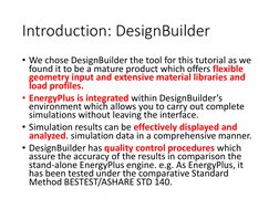 DesignBuilder Energy Simulation Tutorial | PDF | Leadership In Energy ...