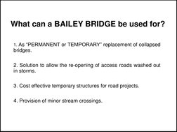 Bailey Bridge Construction Training Guide | PDF | Bridge | Truss