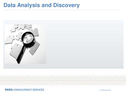 27 February 2013 
Data Analysis and Discovery 
