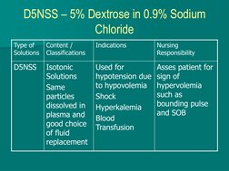 Overview of IV Fluid Solutions | PDF | Medical Specialties | Diseases And Disorders
