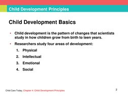 Key Principles of Child Development | PDF | Child Development ...