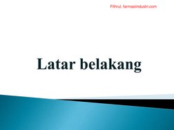 Fithrul, farmasiindustri.com
