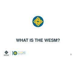 2
WHAT IS THE WESM?

