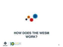 9
HOW DOES THE WESM 
WORK?
