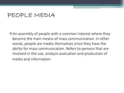 Understanding People as Media | PDF | Mass Media | Communication