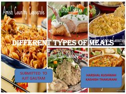 Types of Meals Explained | PDF | Meal | Lunch