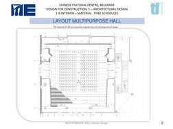 Multipurpose Hall Design for Belgrade Center | PDF | Interior Design ...