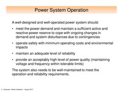 Generator Model Validation Overview | PDF | Electric Generator ...