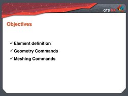 GTS NX Basic Training Guide | PDF