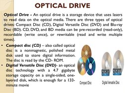 Overview of Computer Storage Devices | PDF | Computer Data Storage ...