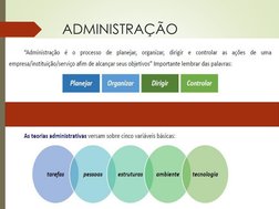 ADMINISTRAÇÃO
