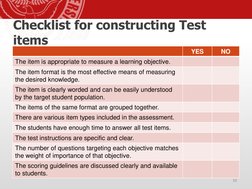 Guidelines for Constructing Test Items | PDF | Multiple Choice ...