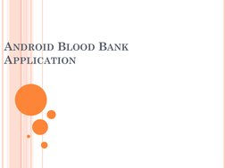 Android Blood Bank Management System | PDF | Blood Donation | Android ...
