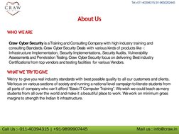 Tel:+011-40394315| 91-9650202445
AboutUs
Call Us :- 011-40394315 | +91-9899907445