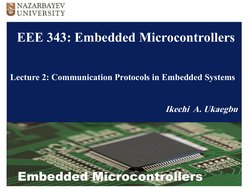 EEE 343 - Lecture 2 - Communication Protocols in Embedded Systems PDF ...