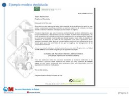 | Página 3
Ejemplo modelo Andalucía
