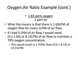 FiO2 Calculation and Flow Rate Guide | PDF | Oxygen | Flow Measurement