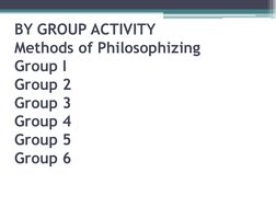 Four Methods of Philosophizing Explained | PDF | Phenomenology ...