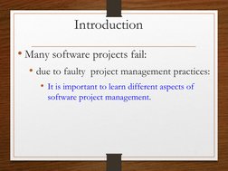 Software Project Management Overview | PDF | Computing | Software ...