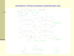 SCHEMATIC PIPING DIAGRAM (COMPRESSED AIR)
