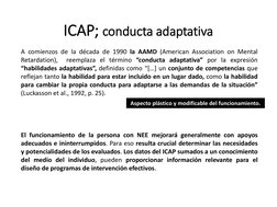 Fundamentos del ICAP en Chile | PDF | Discapacidad intelectual | Evaluación